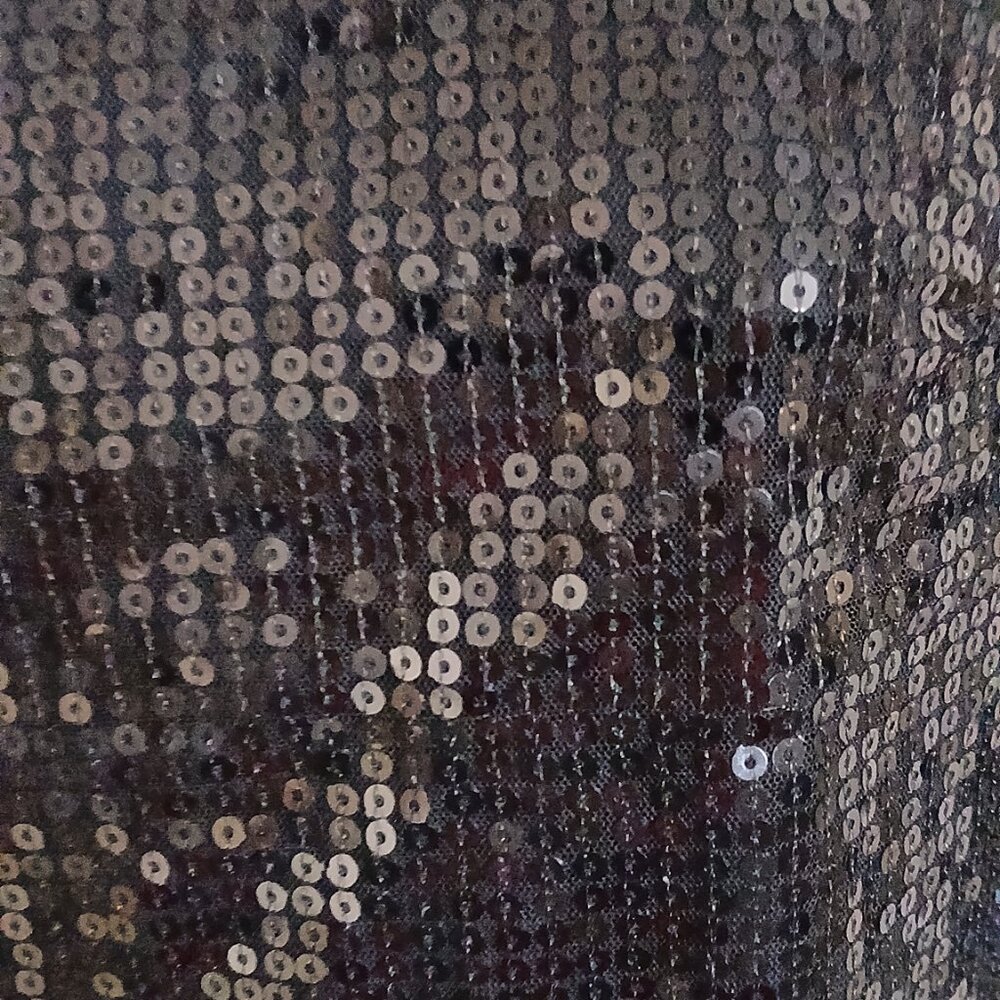 Black Sequin Dress - Picture 2 of 4